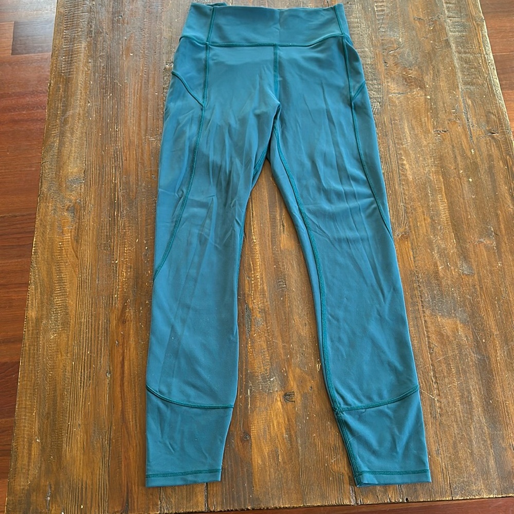 lululemon athletica Teal Leggings